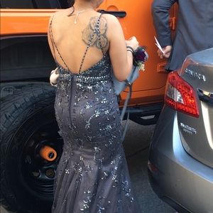 Terry costa prom dress